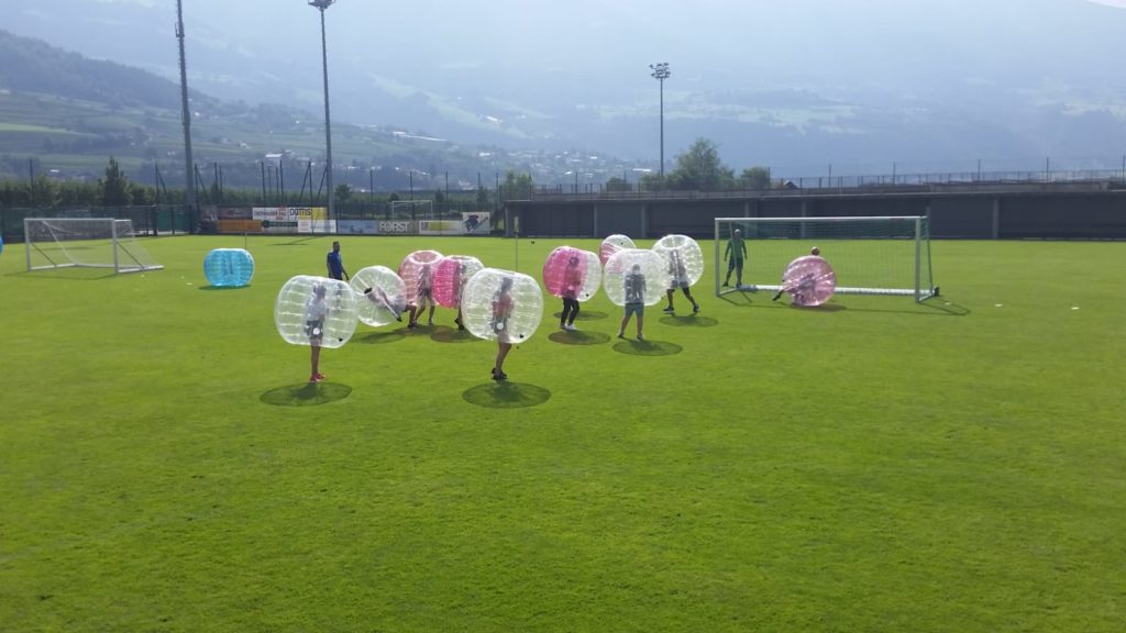 Kids Bubblesoccer in Südtirol